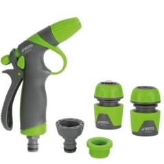 Kit pistolet d'arrosage réglable