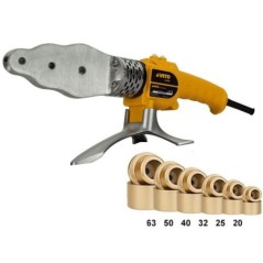 Buislasmachine 1500W 6 adapters 20-63mm