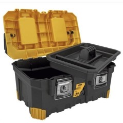 Caja de herramientas 22" 560x300x275 mm Manija Alu retráctil