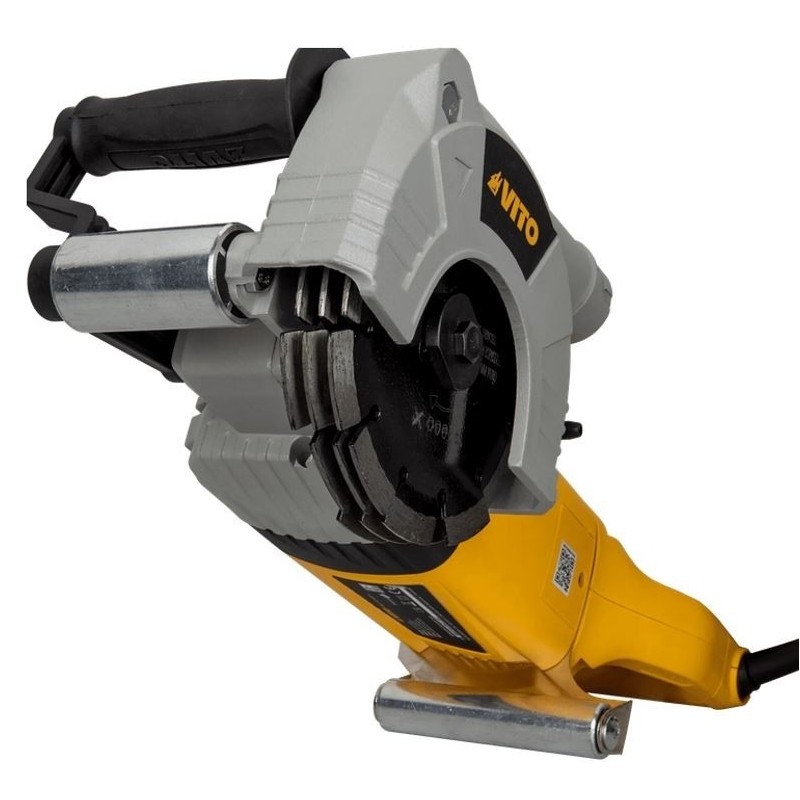 Rainureuse à béton murale électrique 2400W 3 Disques Ø150 mm Profond