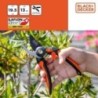 Garden Pruner 19.5cm Non-stick Steel Blade Cut