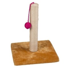 Rascador para Gato Bola Torre Sisal 30x30x35cm Marrón KZ