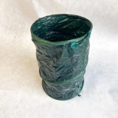 Opvouwbare Tuinzak 120L 45x75cm Groen Plastic Handvatten