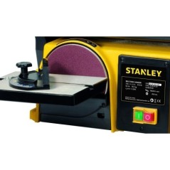 Lixadeira de bancada de cinta 370W Velocidade 2850 rpm Base de