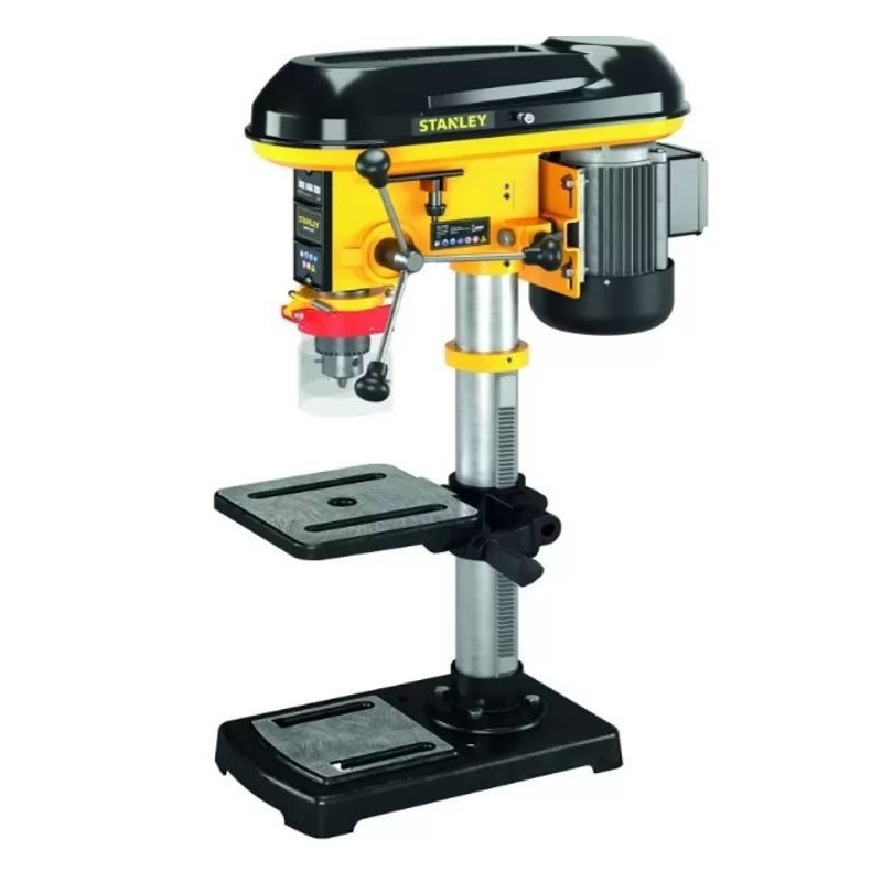 Perceuse à colonne d'établi 600W 9 vitesses mandrin 3-16mm course br