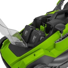 Akku-Rasenmäher 40V Brushless-Motor Breite 400mm Fangkorb