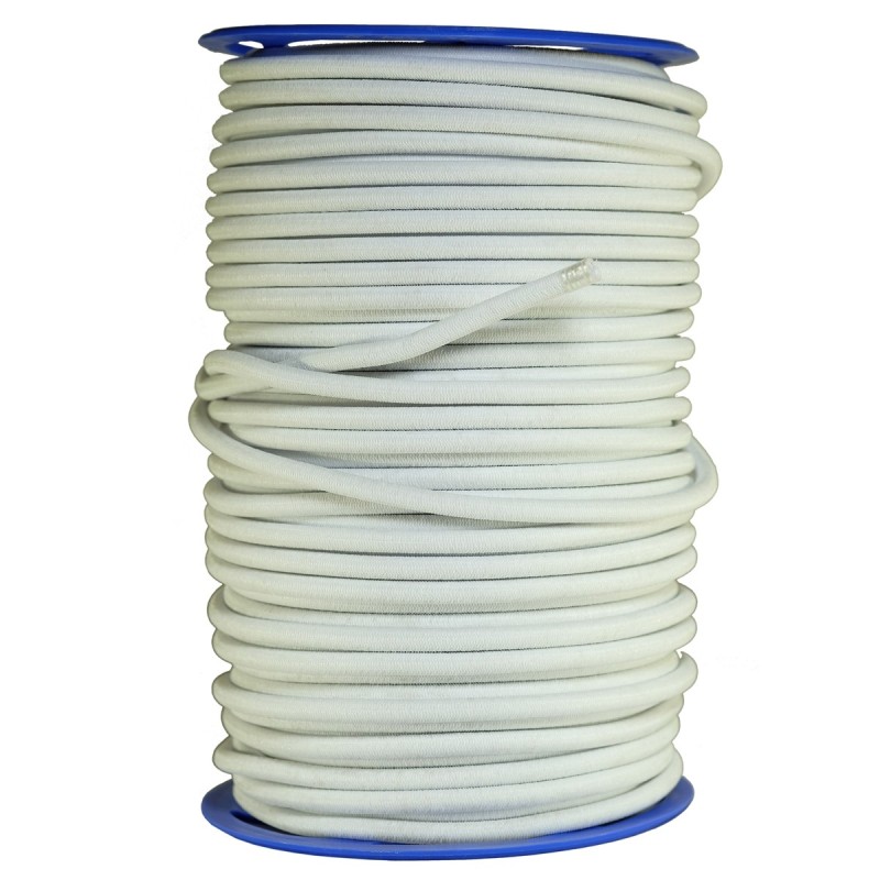 Sandow élastique professionnel 9 mm 50 m anti-UV TECPLAST