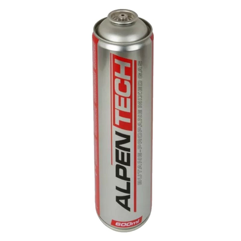 Cartouche gaz 330g Butane/Propane Valve 7/16 600ml ALPENTECH