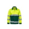 High Visibility Work Jacket Size L Fluorescent Yellow 5