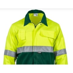 High Visibility Work Jacket Size M 5 Pockets