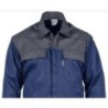 Arbeitsjacke Marineblau/Grau Größe M 65% Polyester