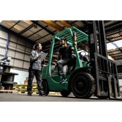 Pantalona de trabalho Confort Plus Tamanho 42 Cinza 267g/m² 80%