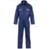 Combinaison de Travail 5 Poches Bleu Marine/Gris Taille XXXL Polyest