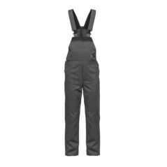 Work Overalls Grey Black Size 42 Polyester/Cotton 7