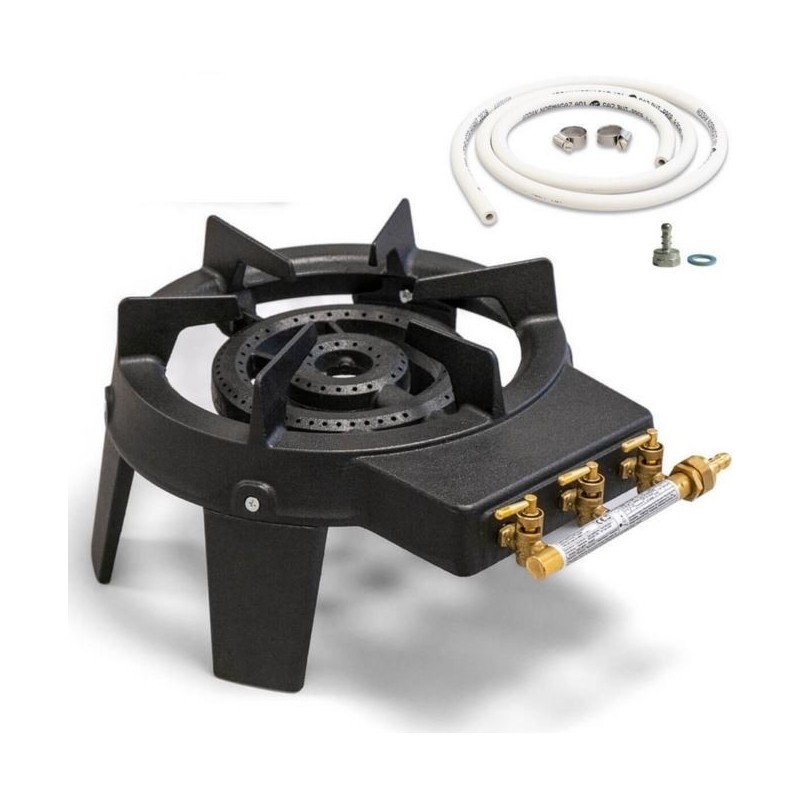 Réchaud à gaz en fonte 4 pieds