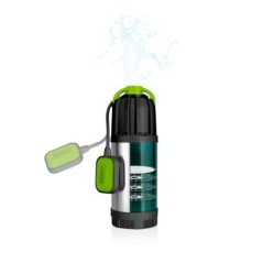 Pompe à eau immergée 1000W Débit 6500 L/h Hauteur 40m INOX