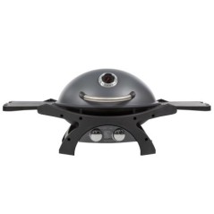 Barbacoa a Gas 2 Quemadores Inox 2 Parrillas 58x42.5 cm