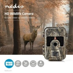 Wildkamera 16MP 90° Sicht Bewegungsmelder IP66