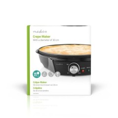 Electric Crepe Maker 1200W Ø30 cm Temperature Control