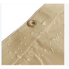 Tarp Pergola 4x3m Beige PVC Anti-UV Total Waterproof KZ