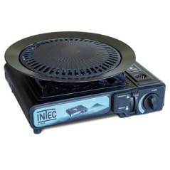 Hornillo de gas portátil 2200W 1 fogón encendido Piezo placa grill