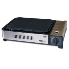 Plancha a gas 2100W Superficie 30x24cm Accensione Piezo ALPEN