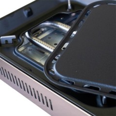 Plancha a gas 2100W Superficie 30x24cm Accensione Piezo ALPEN