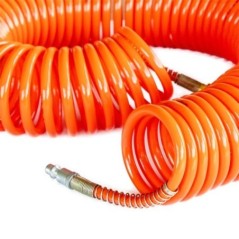 Tuyau Air Comprimé PU 15m 12 Bar Ø8mm Ø6mm 2 Raccords 2 Écrous Frais