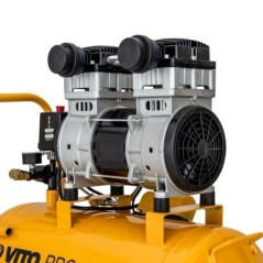Compresor de aire Silencioso 100L 8 Bar Sin Aceite 4CV VITO
