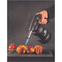 Gasbrander soldeerlamp 360° piëzo-ontsteking 4 patronen