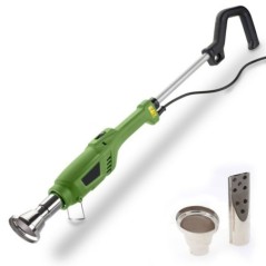 Desherbadora térmica eléctrica 2000W 2 boquillas max 650°C mango ergonómico KEMPER