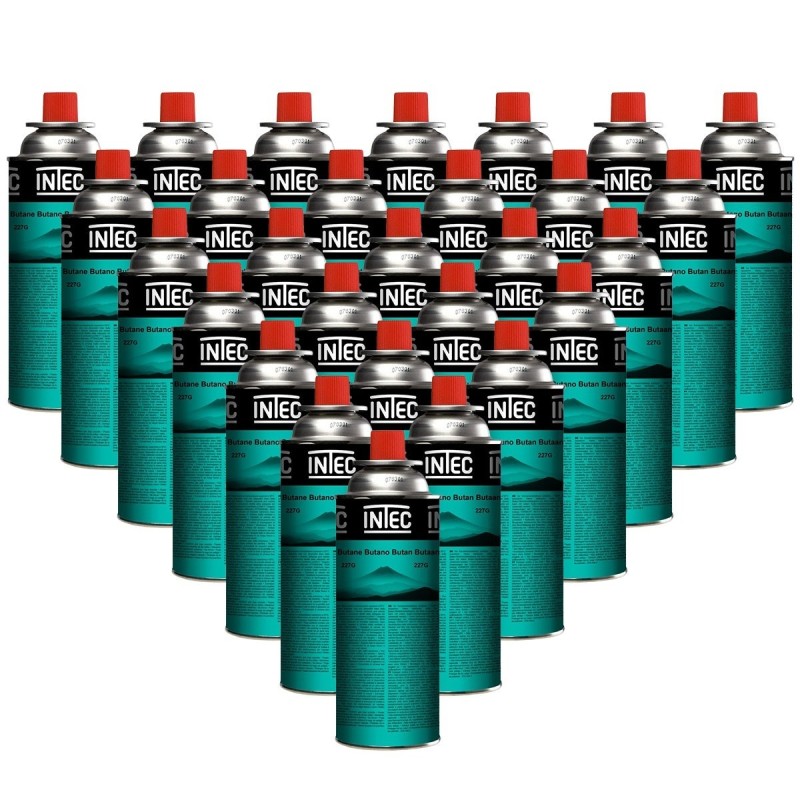 Pack 28 Cartouches de Gaz Butane 227g Connexion Sécurisée Norme UN20