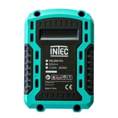 Batteria al litio 4AH 20V Ricarica Rapida 2h Indicatore LED INTEC