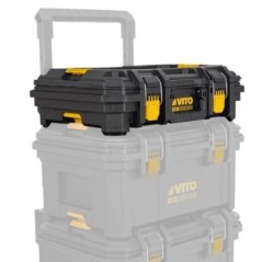 Carrello da officina modulare 3 elementi 111 L 139 kg Ruote Ø