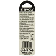 Punta Legno e Metallo 2in1 Ø2.5mm TIVOLY | Foratura Rapida e Precisa