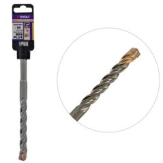 Foret Béton Armé Ø14 L450mm 3 Taillants Carbure TIVOLY