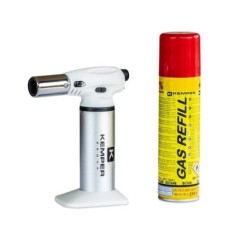 Chalumeau de cuisine gaz 360° 0.7 kW Aluminium Allumage piézoélectri