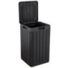 Gartentruhe 80L unverrottbare Harz 38x38xH65 cm