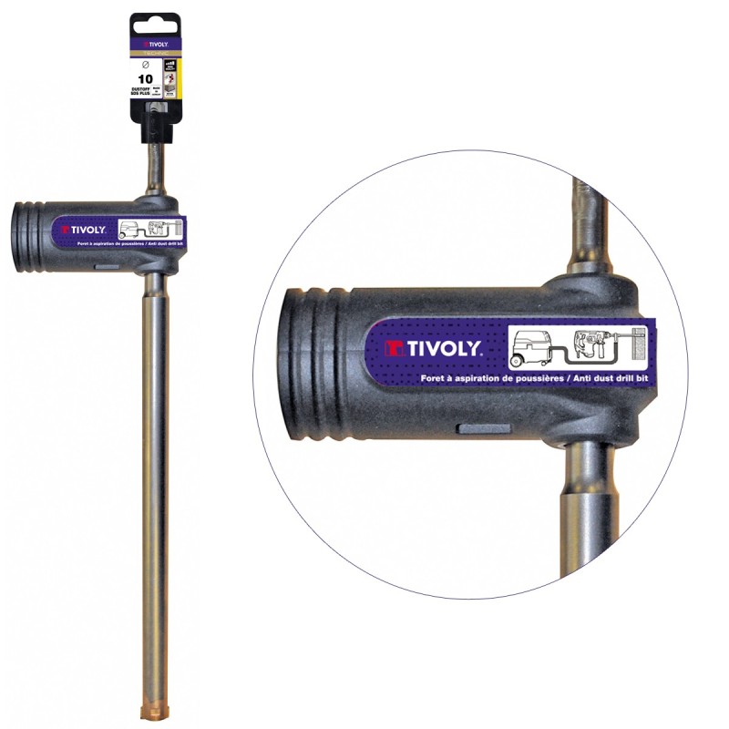 Foret Béton SDS Plus Carbure D10 x 270 mm Aspiration Automatique San