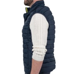 Gilet de travail sans manche Matelassé Bleu Taille XXL