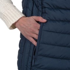 Gilet de travail sans manche Matelassé Bleu Taille XXL