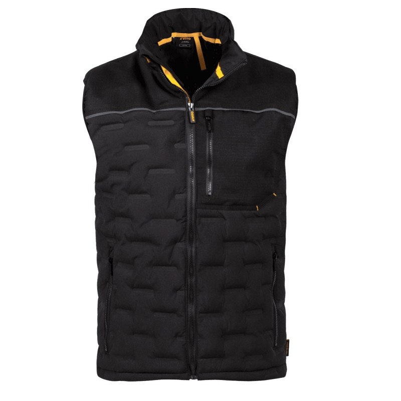 Gilet de travail sans manche Noir Taille XL