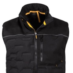 Gilet de travail sans manches Noir Taille L Tissu Respirant
