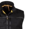 Gilet de travail sans manche Noir Taille S Déperlant