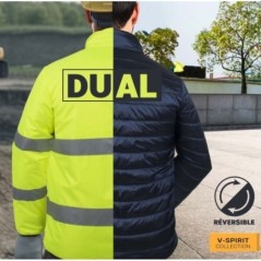 Giacca di sicurezza reversibile Taglia L alta visibilità EN
