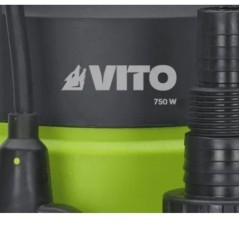 Pompe d'évacuation Submersible 750W Débit 12500L/h