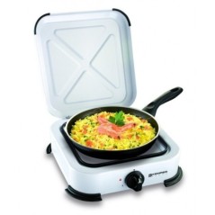 Plaque de cuisson gaz portable 1 feu 1200W brûleur inox