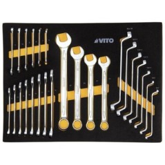 Servante d'atelier 7 tiroirs 221 pièces Porte latérale 4