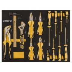 Servante d'atelier 7 tiroirs 221 pièces Porte latérale 4