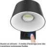 Lampada Solare LED 5,26W 1000 Lumen Rilevatore Infrarossi
